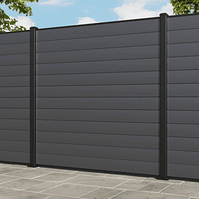 Artos Aluminum Grey Fence