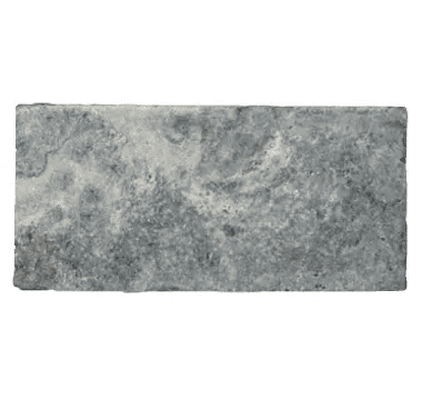Silver Travertine Paver6"x12" Silver Travertine Paver6"x12"