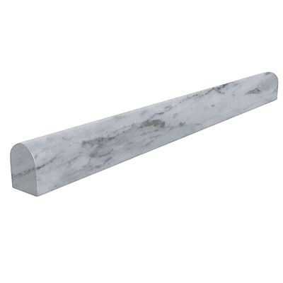 Carrara White Marble Pencil1/2″ x 12″ x 3/4″