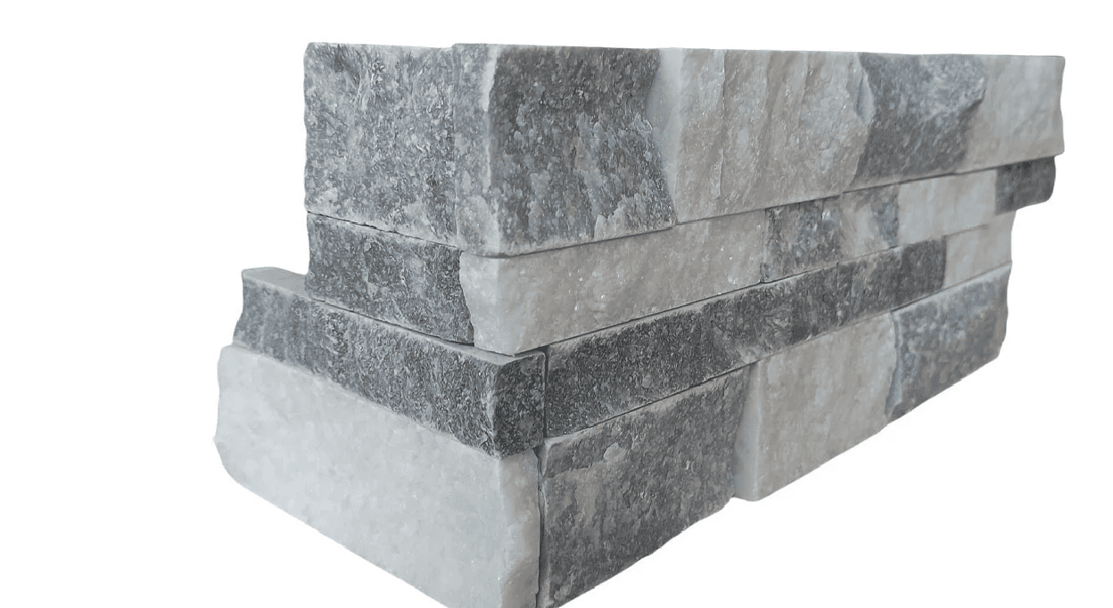 White Mix Stack Stone Corner 6x12x6 White Mix Stack Stone Corner 6x12x6