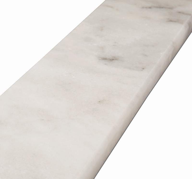 WHITE MARBLE DOUBLE BEVEL74X6 WHITE MARBLE DOUBLE BEVEL74X6