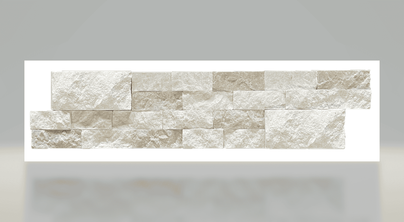 Pearl Beige Stack Stone 6x24 Pearl Beige Stack Stone 6x24