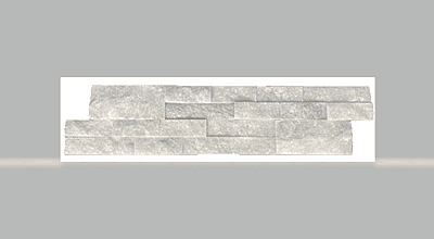 Kemalpaşa White Stack Stone 6x24