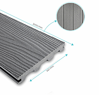 Belt 3D Emboss Deck Anthracite Composite Deck Belt 3D Emboss Deck Anthracite Composite Deck