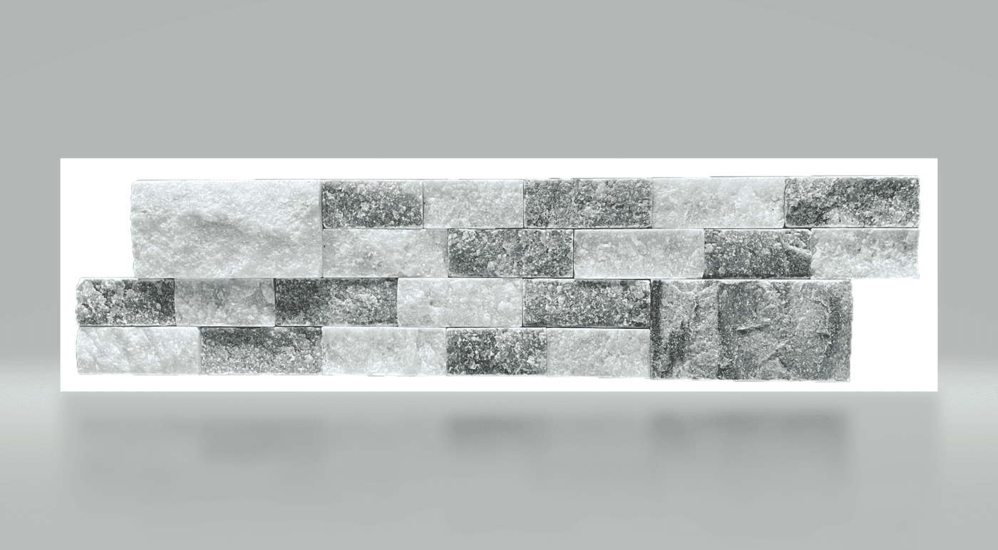 White Mix Stack Stone 6x24 White Mix Stack Stone 6x24