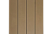 Classic Striped Oak Composite Deck Classic Striped Oak Composite Deck