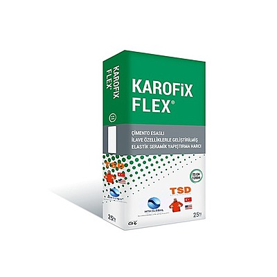 KAROFIX  FLEX THINSET 45LBS ENTEGRE GREEN C2T