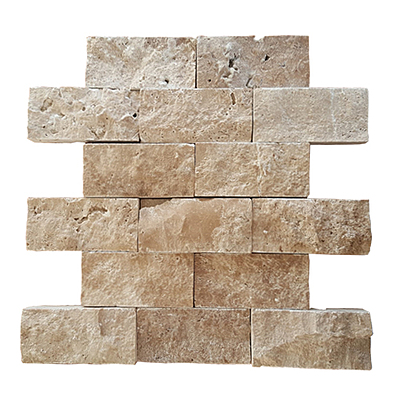Noce Travertine Stack Stone2x4