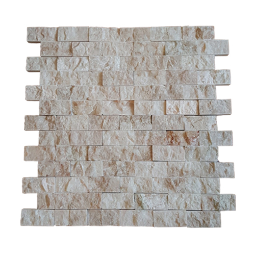 Beige Marble Stack Stone 1x2 Beige Marble Stack Stone 1x2